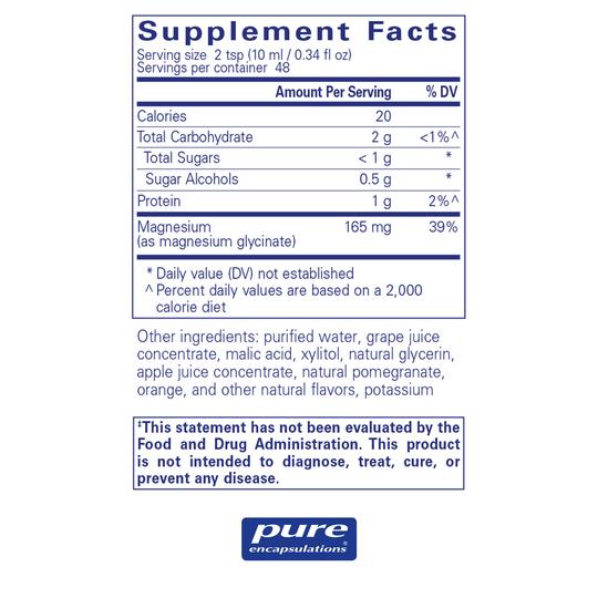 Magnesium Glycinate Liquid